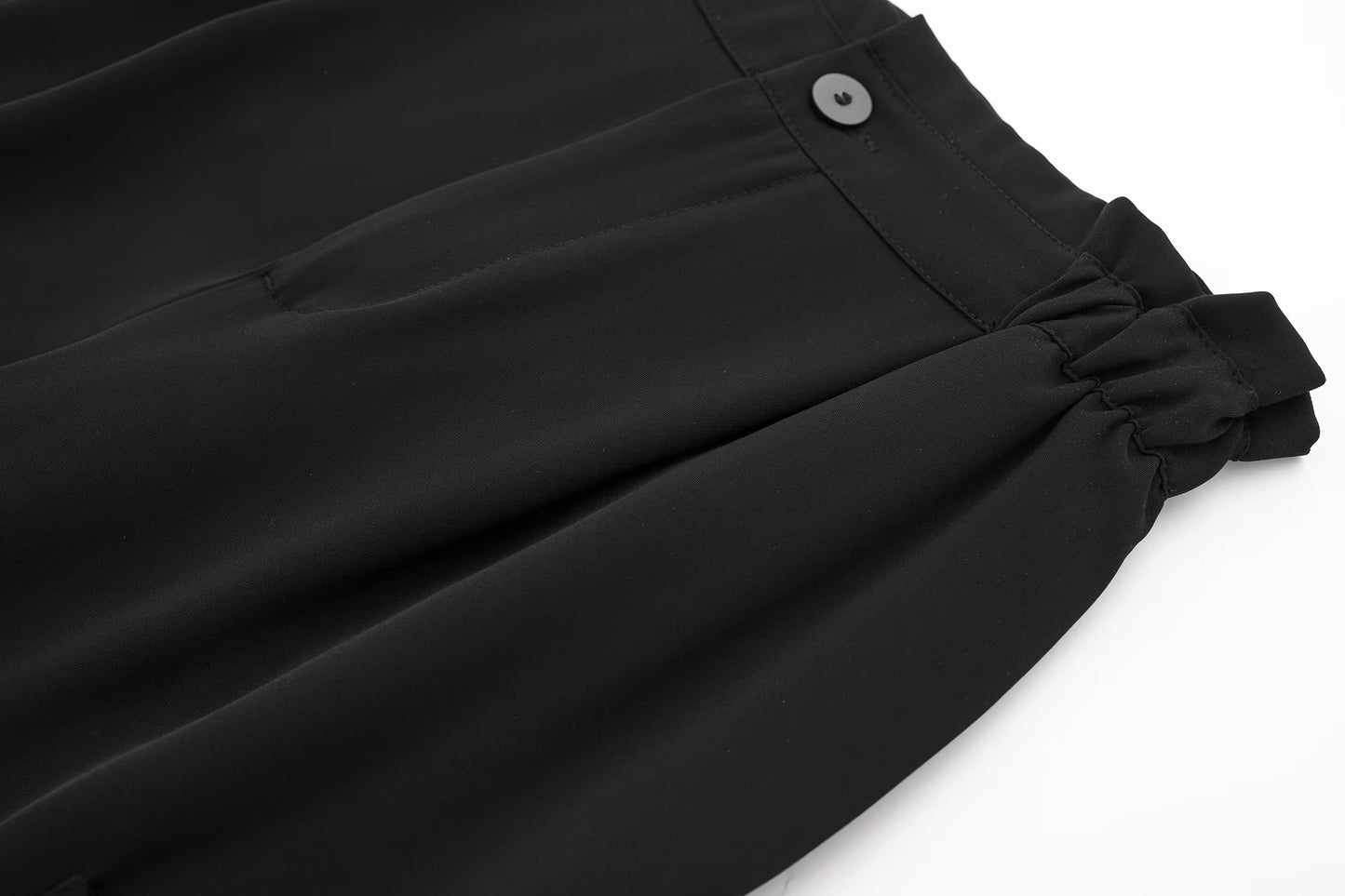 Ropa de verano para mujer, pantalones cargo rectos de color verde militar para desplazamientos