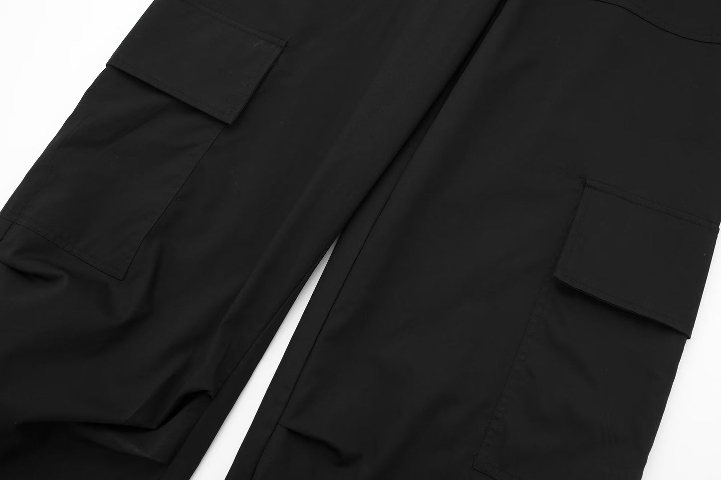 Pantalones Cargo con múltiples bolsillos para mujer, monos informales holgados de calle rectos de arrastre