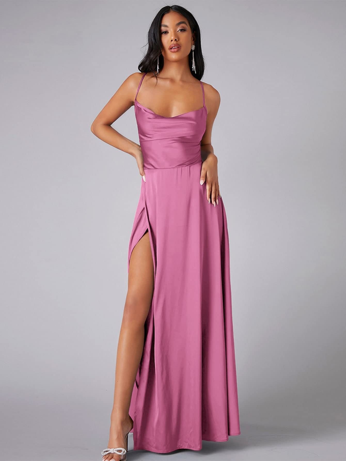 Robe formelle amincissante pour femmes, vêtements Sexy, coupe cintrée, dos nu, bretelles, taille serrée