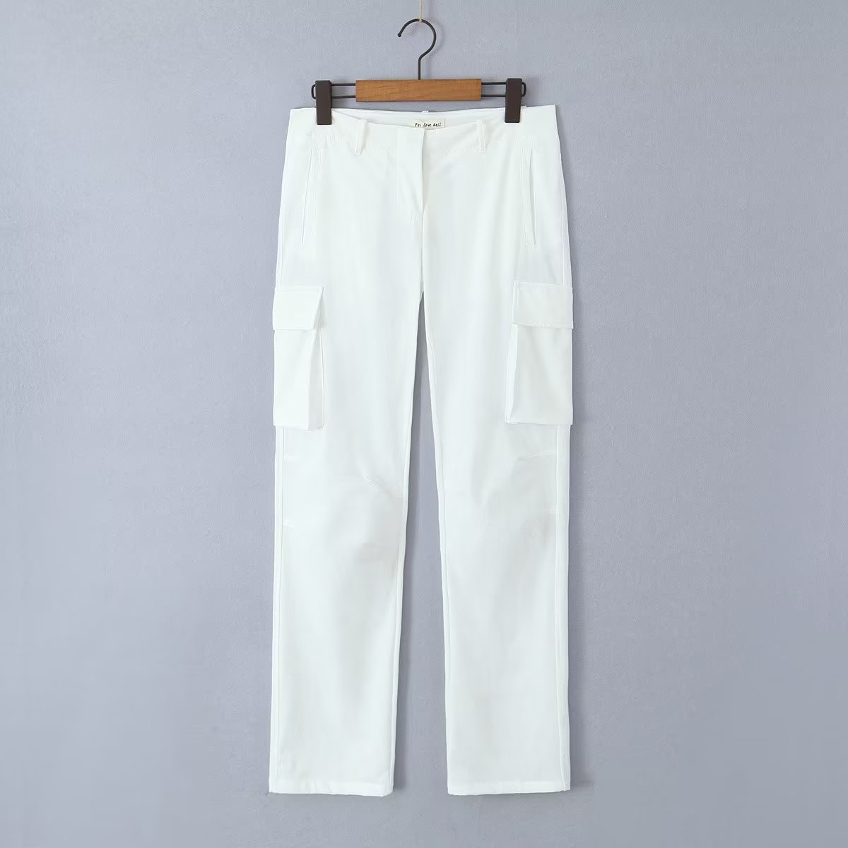 Workwear Casual Pants for Women Spring Summer Niche High Waist Straight