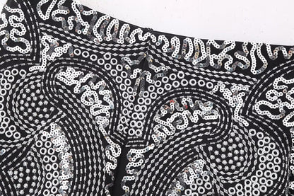 Women Clothing Personalized Design Beaded Beads Decoration High Waist Casual Shorts