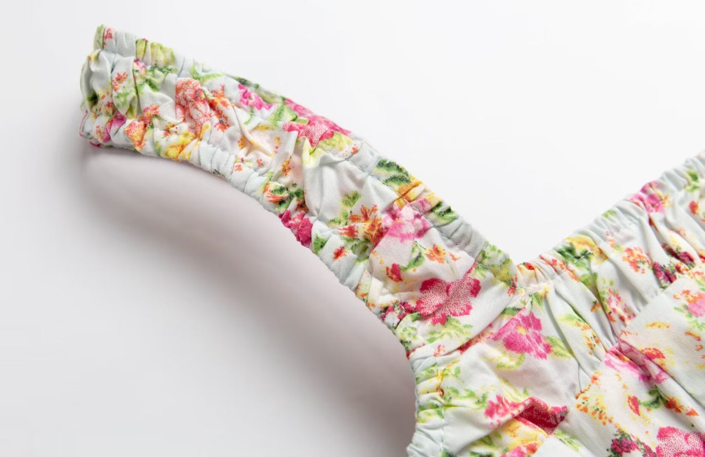 Robe d'été à fleurs pour femmes, vêtements d'été Vintage français, taille ajustée, écharpe