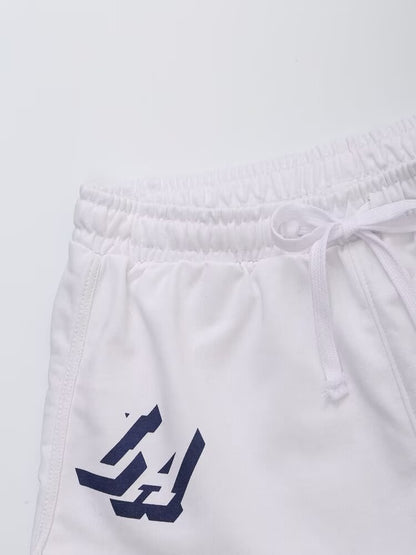 Pantalones cortos casuales sueltos todos a juego para mujer deportivos de verano