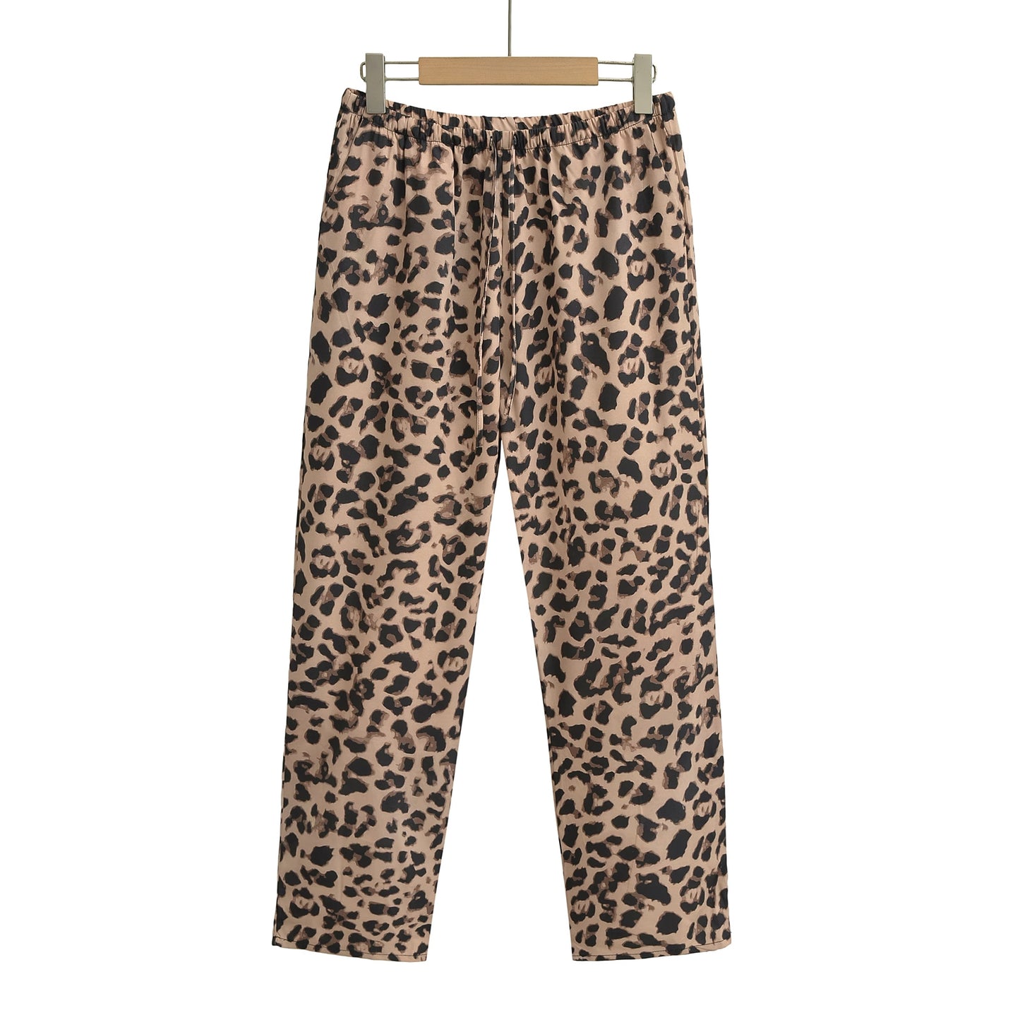 Pantalones con estampado de animales sencillos e informales para mujer de verano