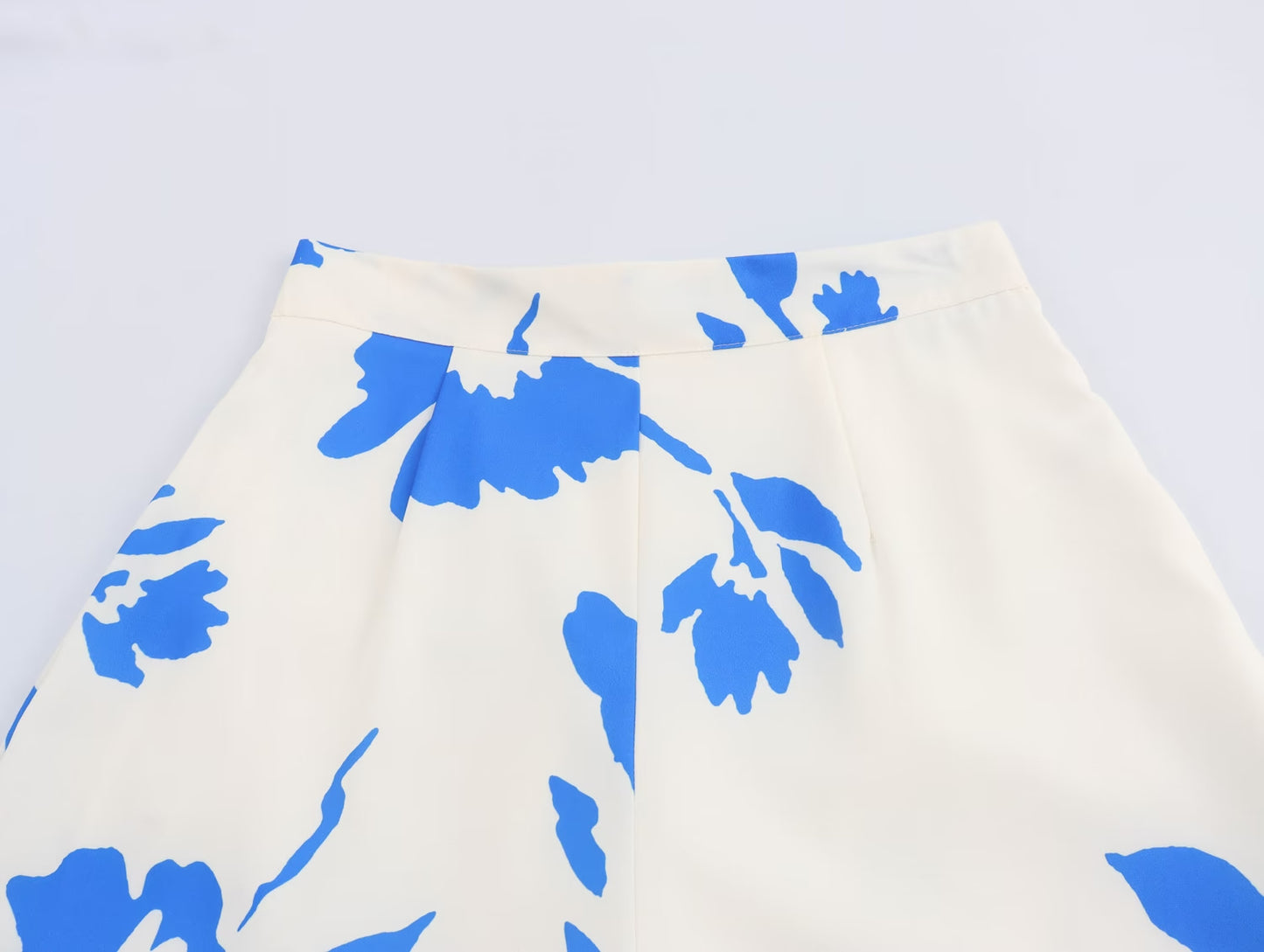 Pantalones casuales con estampado digital, holgados y florales