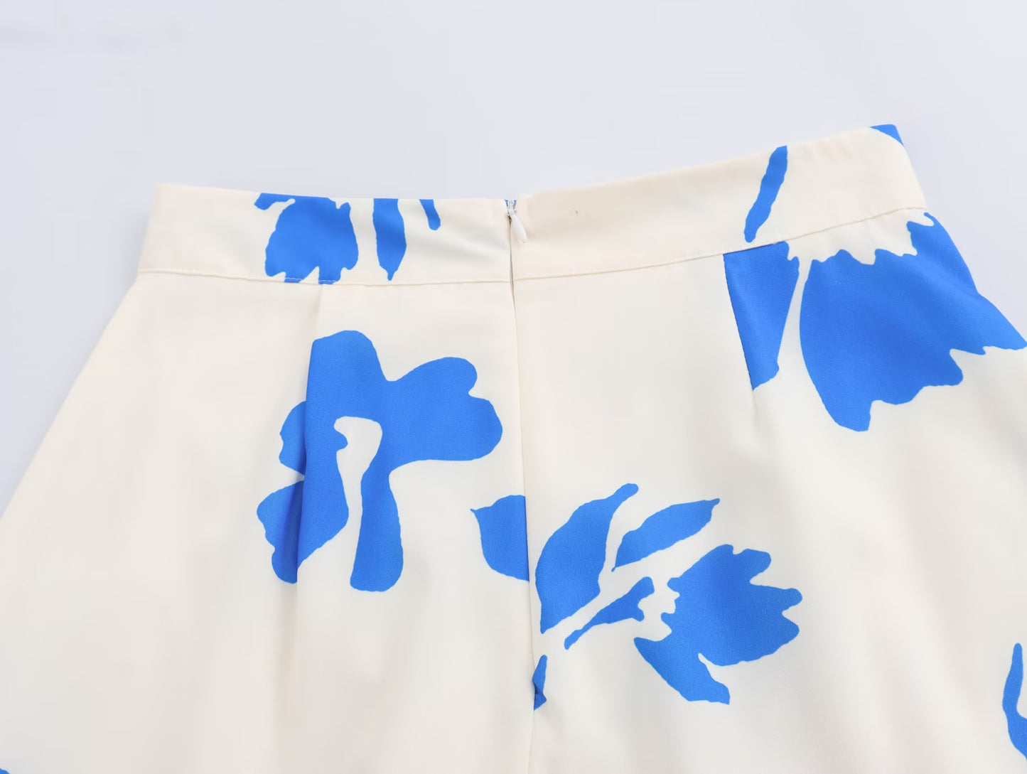 Pantalones casuales con estampado digital, holgados y florales