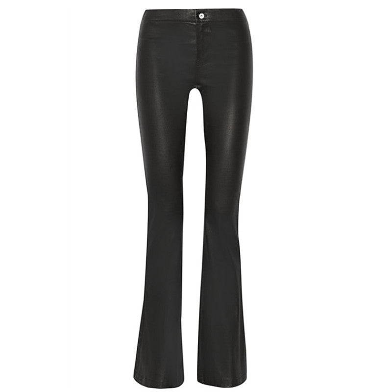 Pantalon rétro classique pour femmes, pantalon évasé Slim taille haute, Style européen et américain