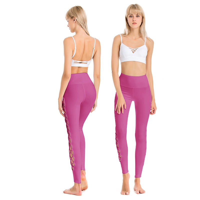 Beautiful Back Sports Bra Shockproof High-Stretch Yoga Pants