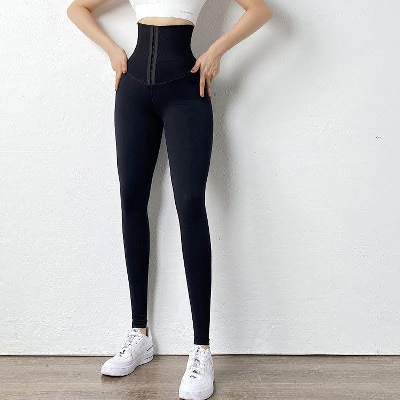 Leggings taille haute coupe cintrée pour femmes, pantalon de survêtement moulant, polaire épais, rehausseur de hanches, pantalon de Fitness