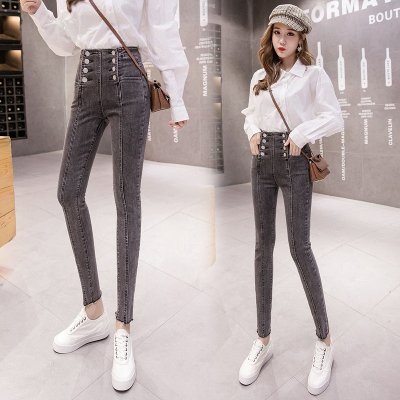 Trousers Jeans For Women Pants Ripped Spring Overalls Party