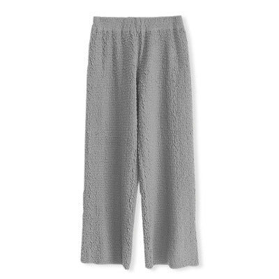 Women's Knitted Wool Drape Wide Leg Pants