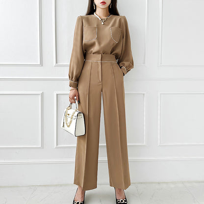 Business Fashion Women's Pants Suit