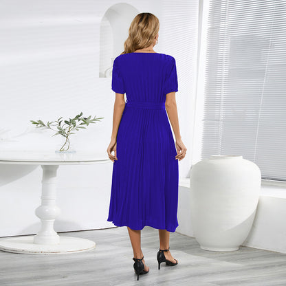 Women's Slim-fit Temperament Long Dress