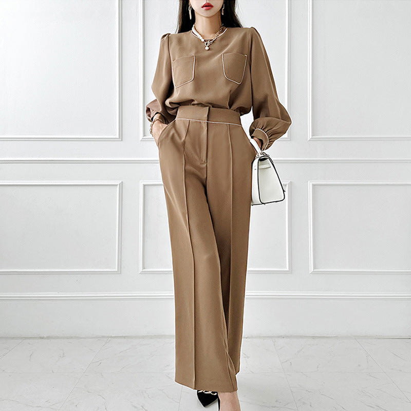 Business Fashion Women's Pants Suit