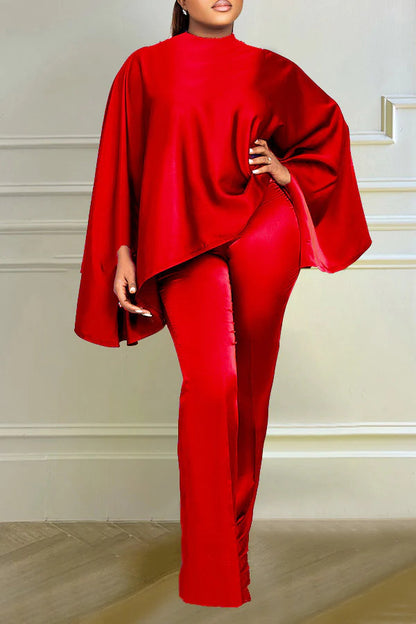 Women's Fashion Personality Cape Suit