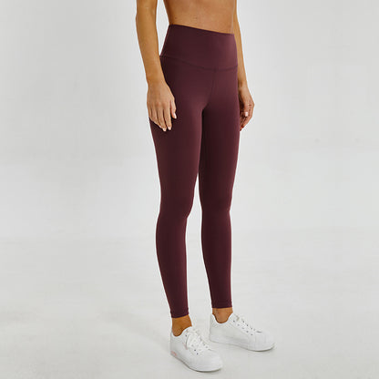 Pantalón cropped ajustado fitness de cintura alta