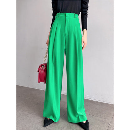 Women's Wide Leg Pants High Waist Drape Super Loose Straight