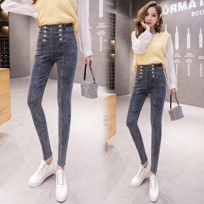 Trousers Jeans For Women Pants Ripped Spring Overalls Party