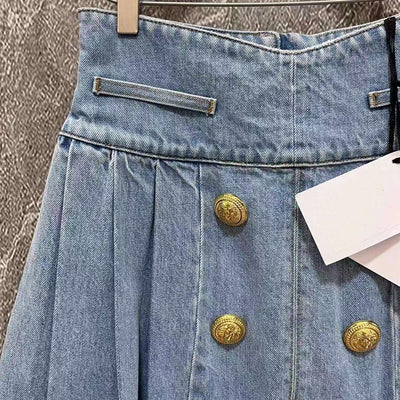 Women's Designer Niche Denim Skirt