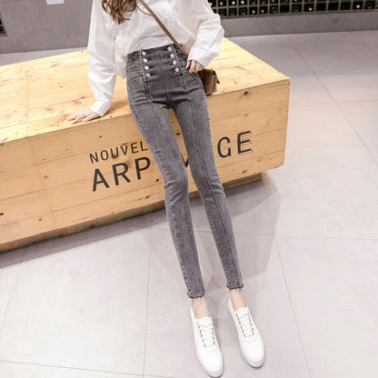 Trousers Jeans For Women Pants Ripped Spring Overalls Party