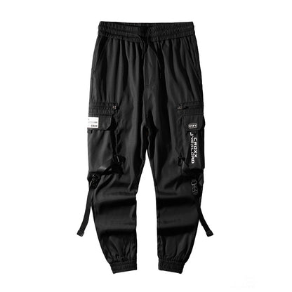 Pantalon de parachutiste en tissu composite multi-poches à outils fonctionnels