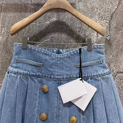 Women's Designer Niche Denim Skirt