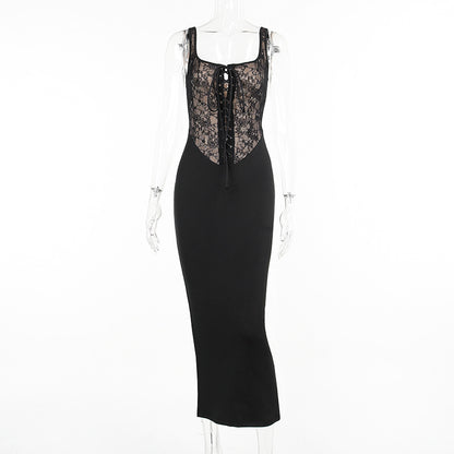 Women's Dress Slim Vest Lace