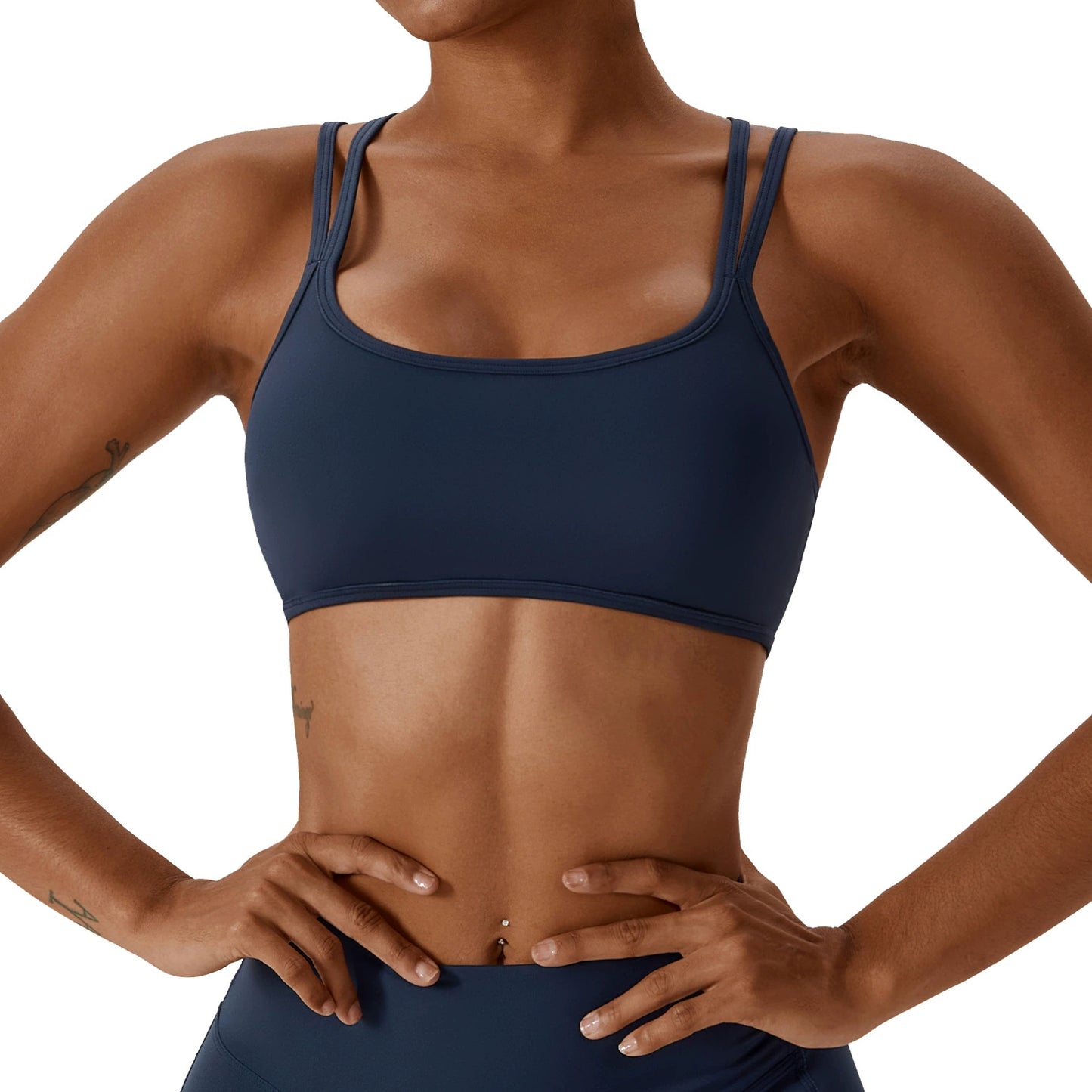 Soutien-gorge de Yoga dos serré, à séchage rapide, sous-vêtements d'exercice, sensation nue, vêtements de Fitness, avec coussinet de poitrine, à la mode, 2023