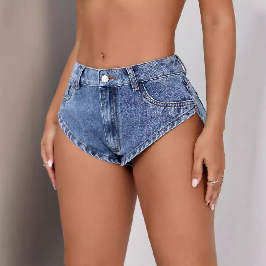 Ropa de mujer Pantalones vaqueros sexys Pantalones cortos de mezclilla