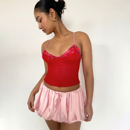 Ropa de mujer Falda corta casual plisada de cintura baja de color sólido de verano