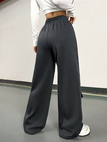 Design Cargo Pants Women Retro Casual Track Sweatpants