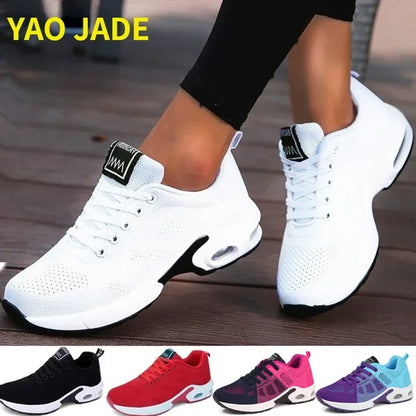 Women Running Shoes Breathable Casual Shoes Outdoor Light Weight Sports Shoes Casual Walking Sneakers Tenis Feminino Shoes