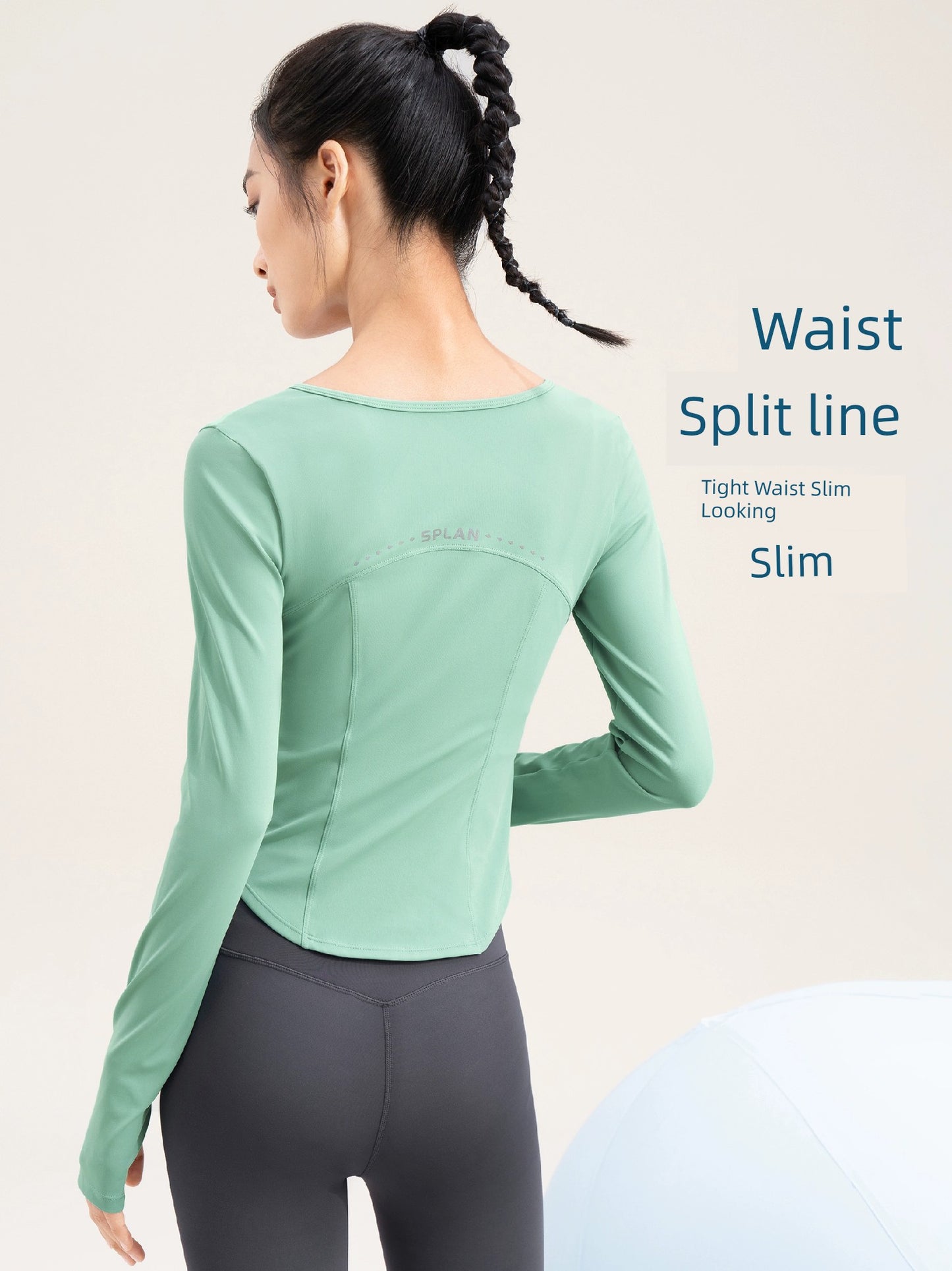 Women's Outer Wear Fitness Yoga Wear Spring and Summer Sports Top