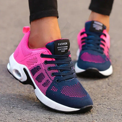 Women Running Shoes Breathable Casual Shoes Outdoor Light Weight Sports Shoes Casual Walking Sneakers Tenis Feminino Shoes