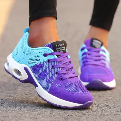 Women Running Shoes Breathable Casual Shoes Outdoor Light Weight Sports Shoes Casual Walking Sneakers Tenis Feminino Shoes