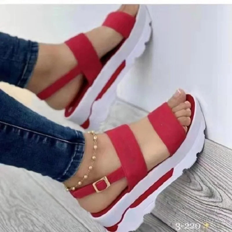 Women Sandals Lightweight Wedges Shoes For Women Summer Sandals Platform Shoes With Heels Sandalias Mujer Casual Summer Shoes