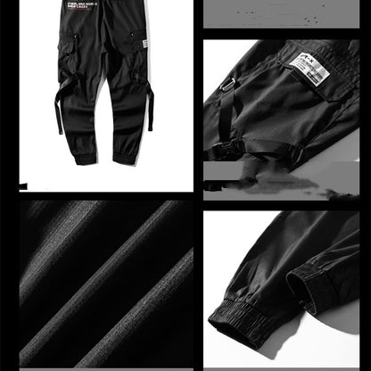 Pantalon de parachutiste en tissu composite multi-poches à outils fonctionnels