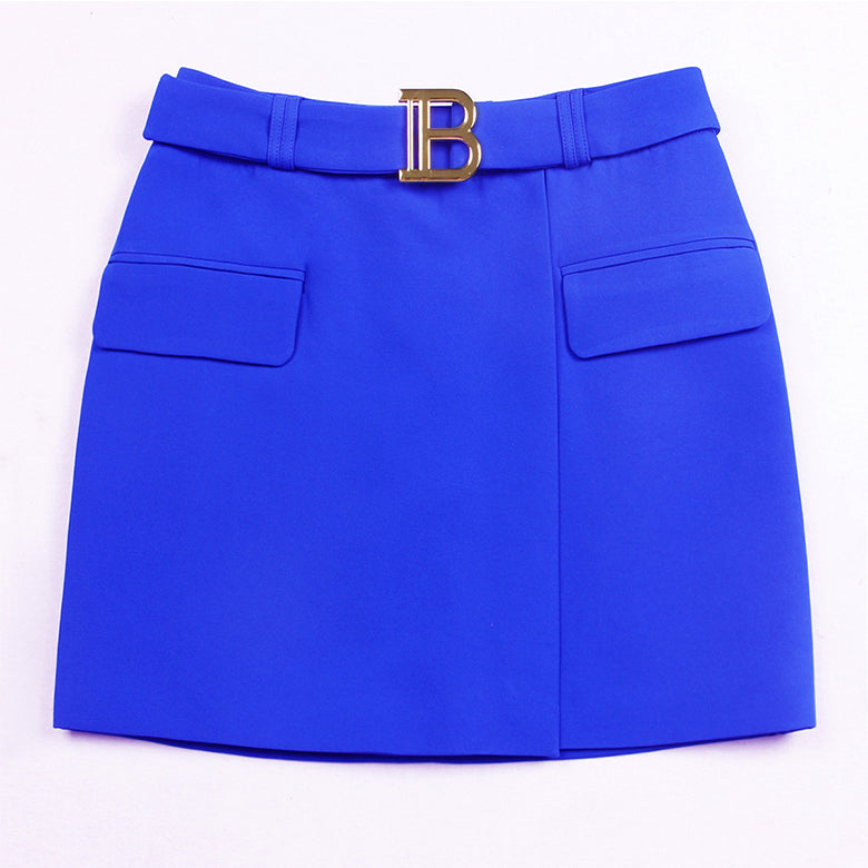 Trendy Summer Slim And Cool A-line Bag Hip Mini Skirt