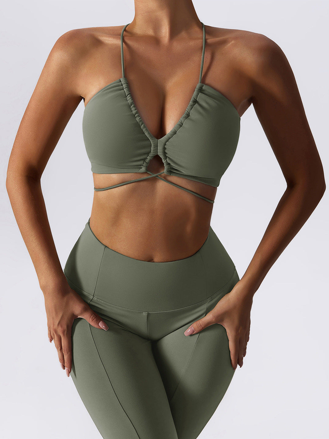 Camisole Yoga Soutien-gorge Vêtements d'extérieur Sangle Beauté Dos Costume