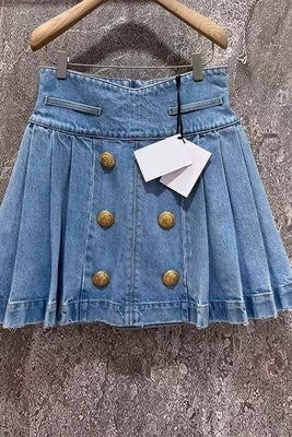 Women's Designer Niche Denim Skirt