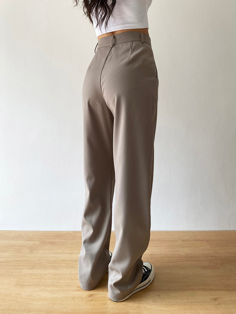 Women's Retro Slimming Straight Pants