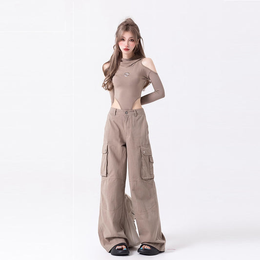 Women's Casual American Style Retro Overalls